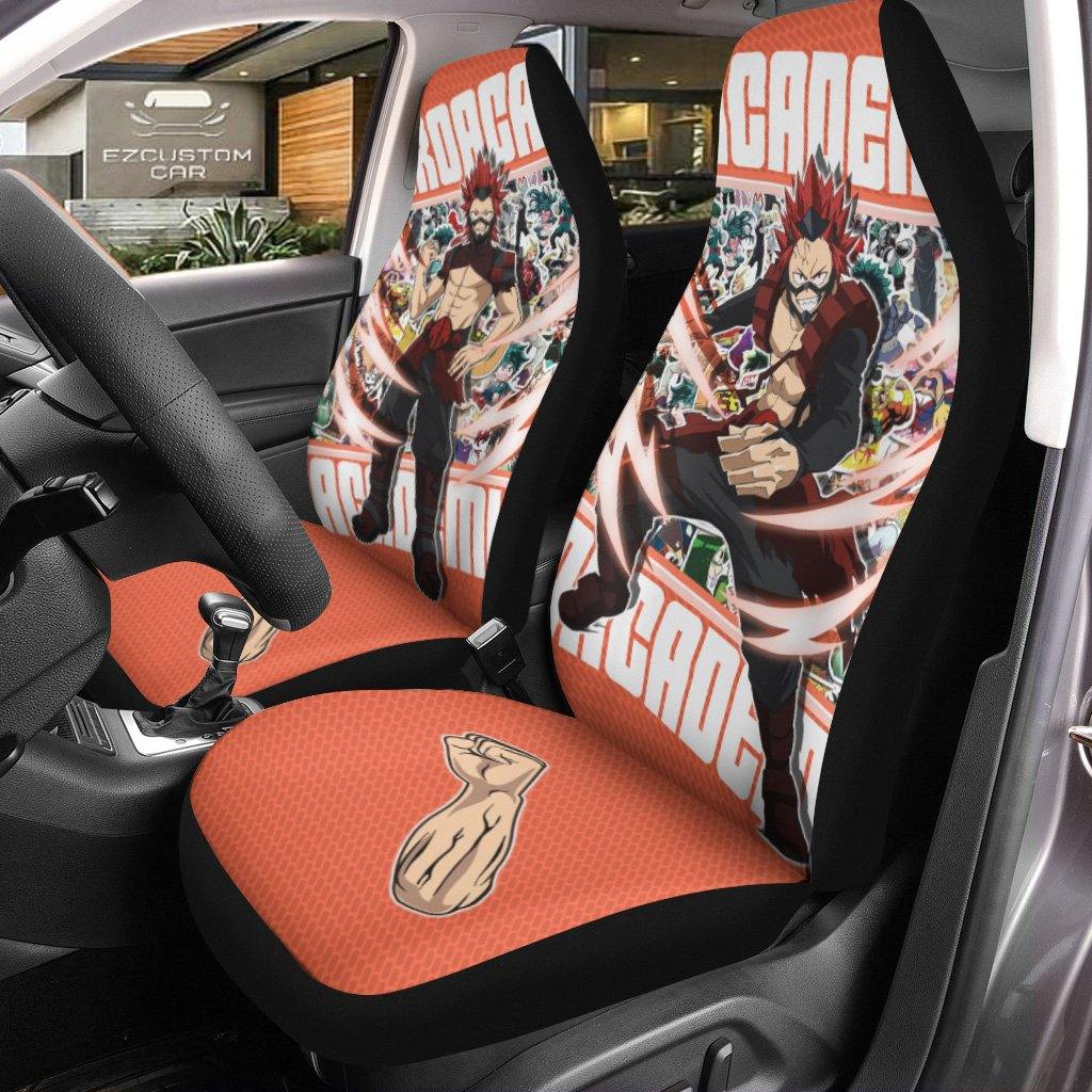 Eijiro-Kirishima-Car-Seat-Covers-My-Hero-Academia-Anime-Car-Accessories Eijiro Kirishima Car Seat Covers My Hero Academia Anime Car Accessories