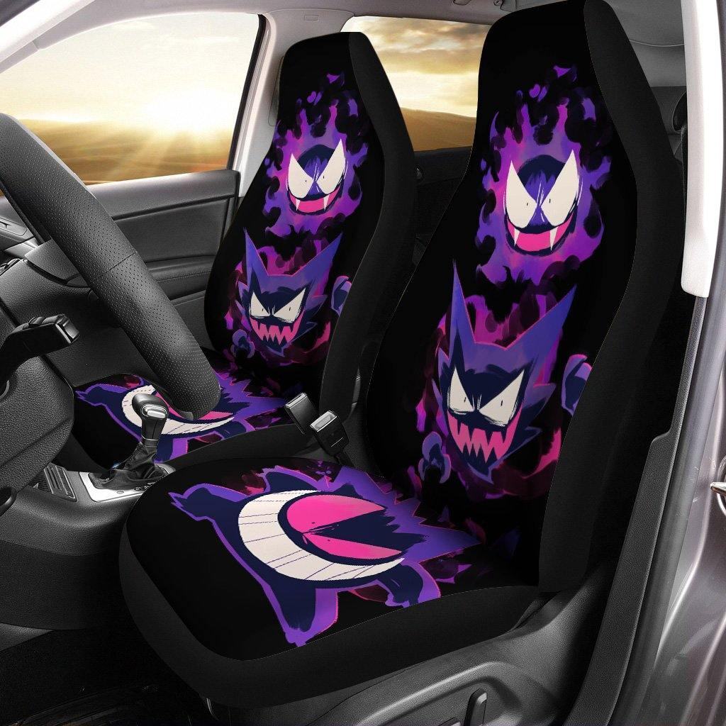 Gengar-Pokemon-Car-Seat-Covers-Car-Accessories Gengar Pokemon Car Seat Covers - Car Accessories