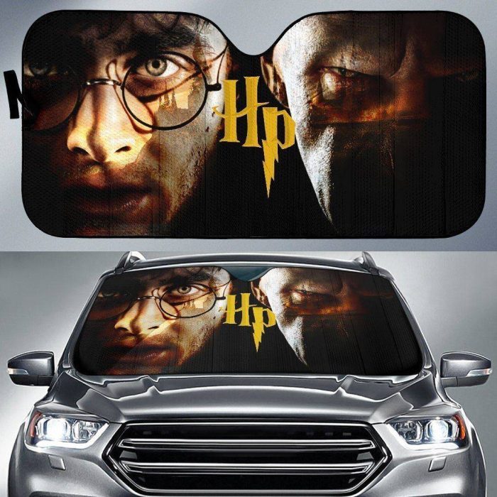 Harry Potter And Voldemort Harry Potter Car Sun Shade CSSHP002