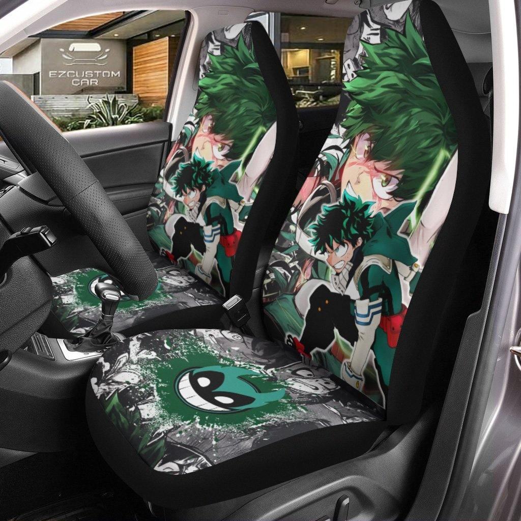 Izuku-Midoriya-Deku-Car-Seat-Covers-My-Hero-Academia-Anime-Car-Accessories Izuku Midoriya Deku Car Seat Covers My Hero Academia Anime Car Accessories