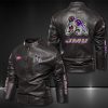 James Madison Dukes Motor Collar Leather Jacket For Biker Racer