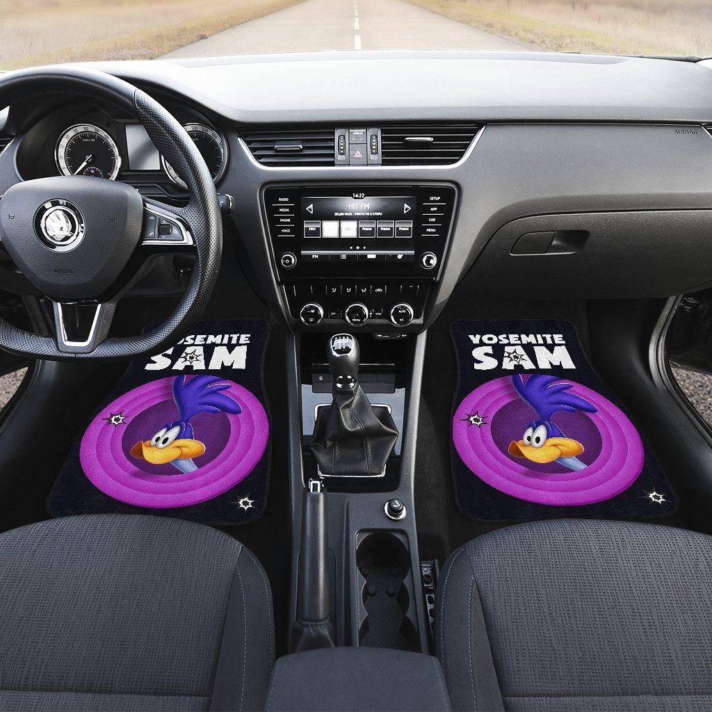Looney-Tunes-Car-Floor-Mats-World-Of-Mayhem-Road-Runner-Face-1
