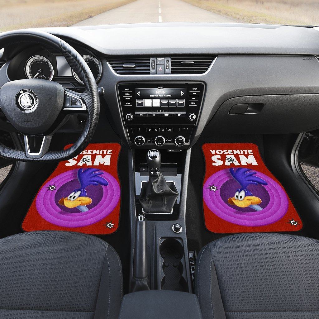 Looney-Tunes-Car-Floor-Mats-World-Of-Mayhem-Road-Runner-Face-1
