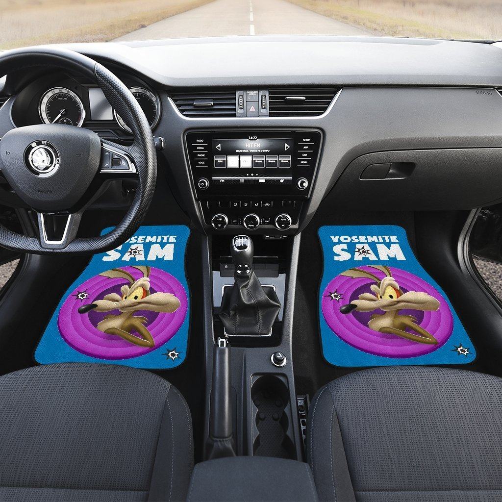 Looney-Tunes-Car-Floor-Mats-World-Of-Mayhem-Wile-E-Coyote-Wolf-1