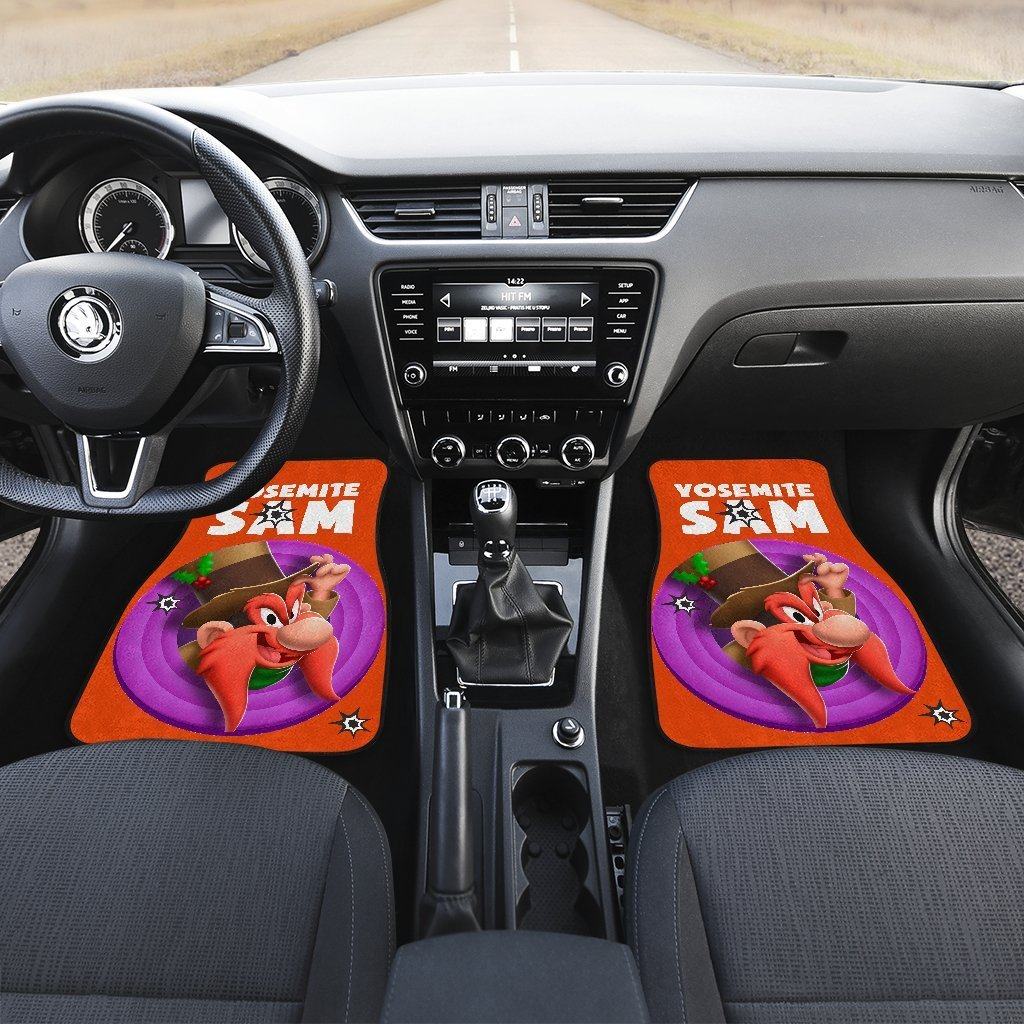 Looney-Tunes-Car-Floor-Mats-World-Of-Mayhem-Yosemite-Big-Cowboy-Hat-B-1