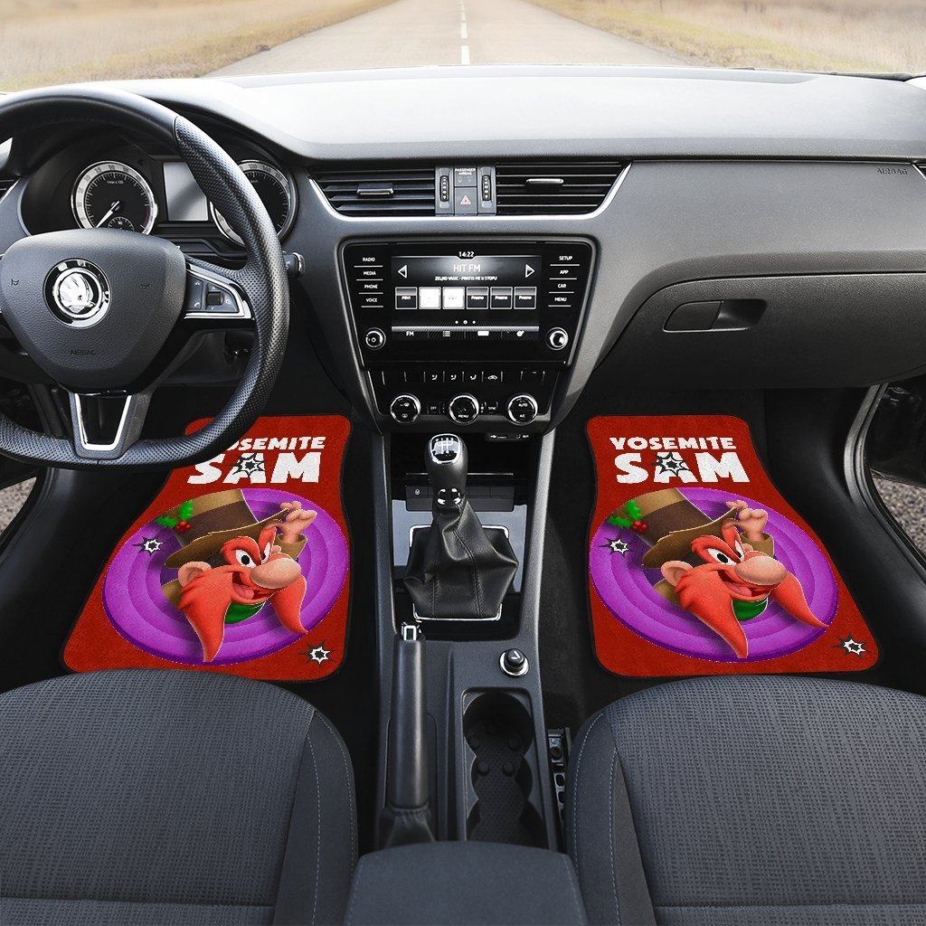 Looney-Tunes-Car-Floor-Mats-World-Of-Mayhem-Yosemite-Big-Cowboy-Hat-B-1