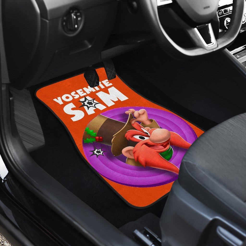 Looney-Tunes-Car-Floor-Mats-World-Of-Mayhem-Yosemite-Big-Cowboy-Hat-B-2