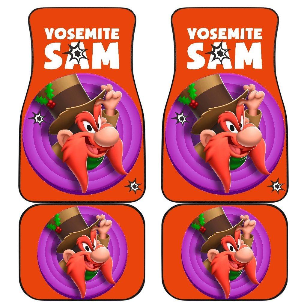 Looney-Tunes-Car-Floor-Mats-World-Of-Mayhem-Yosemite-Big-Cowboy-Hat-B Looney Tunes Car Floor Mats World Of Mayhem Yosemite Big Cowboy Hat B