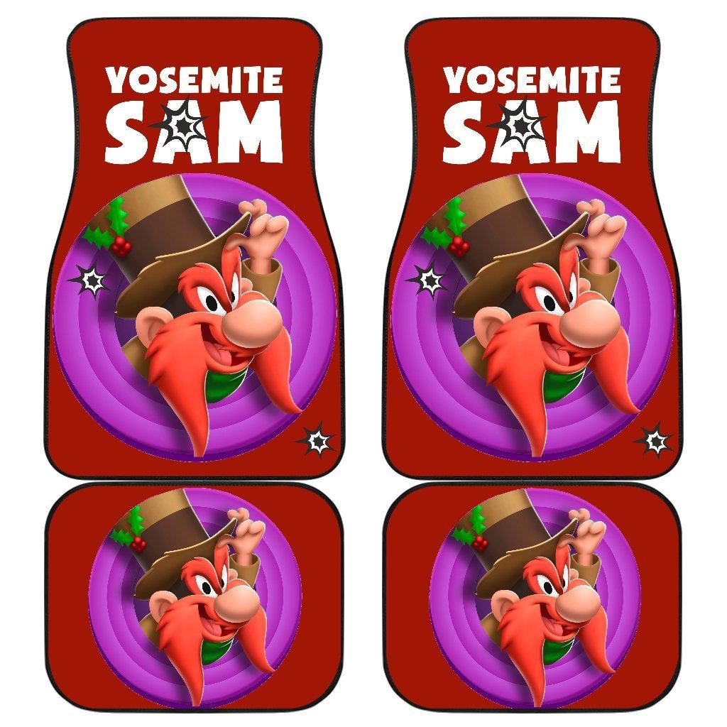 Looney-Tunes-Car-Floor-Mats-World-Of-Mayhem-Yosemite-Big-Cowboy-Hat-B Looney Tunes Car Floor Mats World Of Mayhem Yosemite Big Cowboy Hat B