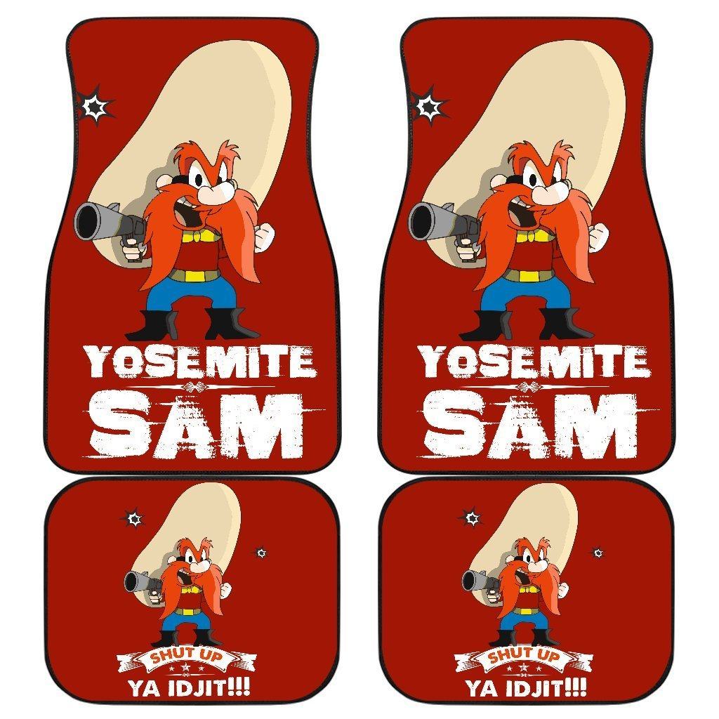 Looney-Tunes-Car-Floor-Mats-World-Of-Mayhem-Yosemite-Bullet-Sign Looney Tunes Car Floor Mats World Of Mayhem Yosemite Bullet Sign