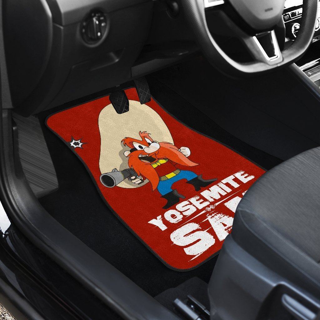 Looney-Tunes-Car-Floor-Mats-World-Of-Mayhem-Yosemite-Bullet-Sign-2