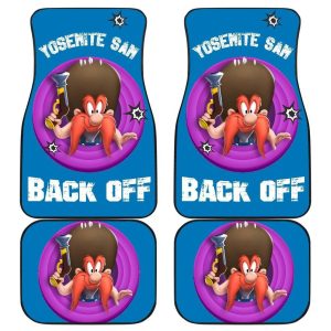 Looney Tunes Car Floor Mats World Of Mayhem Yosemite Face Back Off