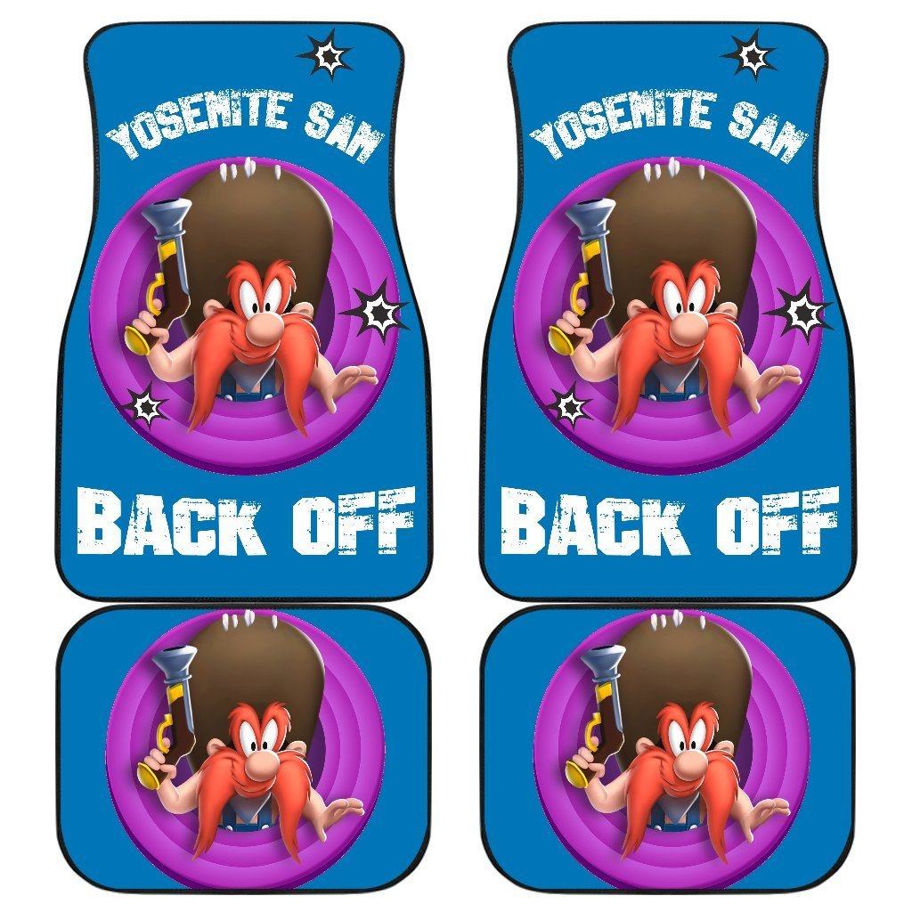 Looney-Tunes-Car-Floor-Mats-World-Of-Mayhem-Yosemite-Face-Back-Off Looney Tunes Car Floor Mats World Of Mayhem Yosemite Face Back Off