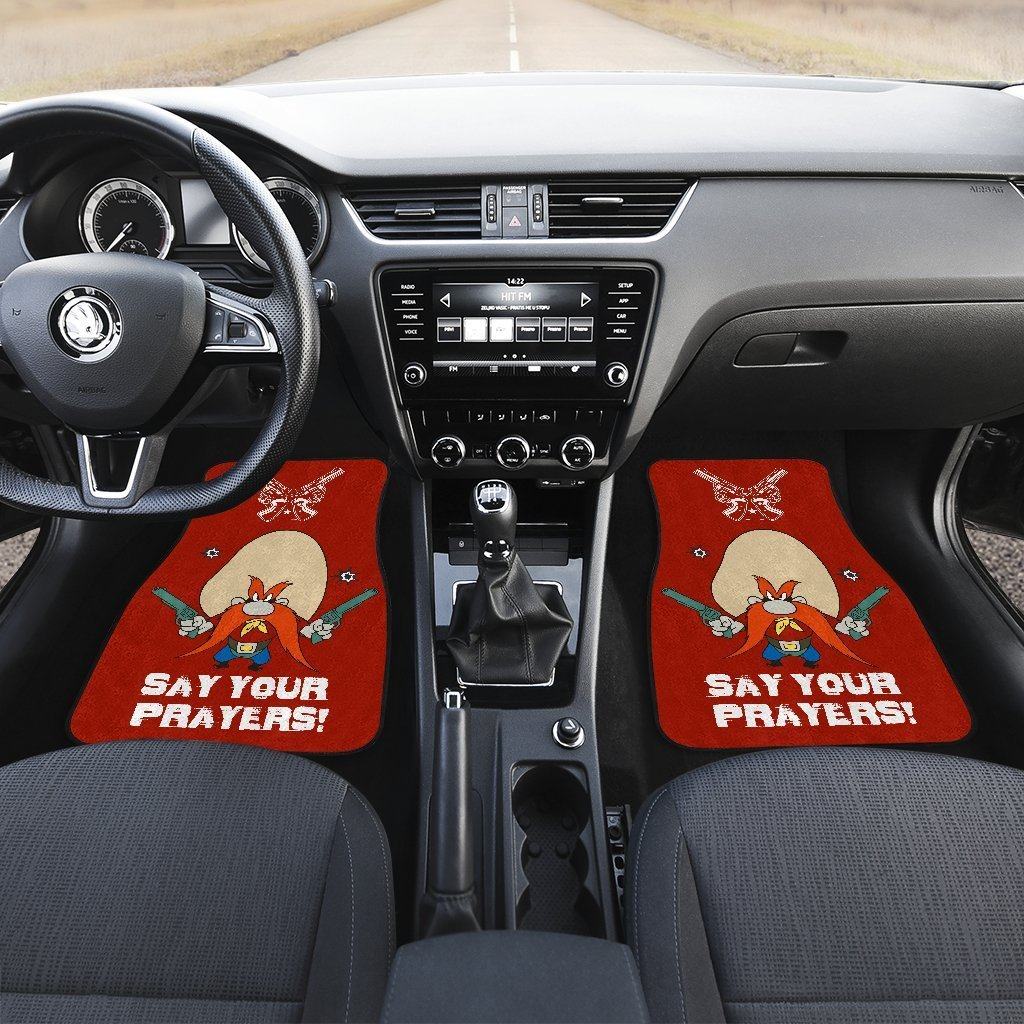 Looney-Tunes-Car-Floor-Mats-World-Of-Mayhem-Yosemite-Guns-Logo-1