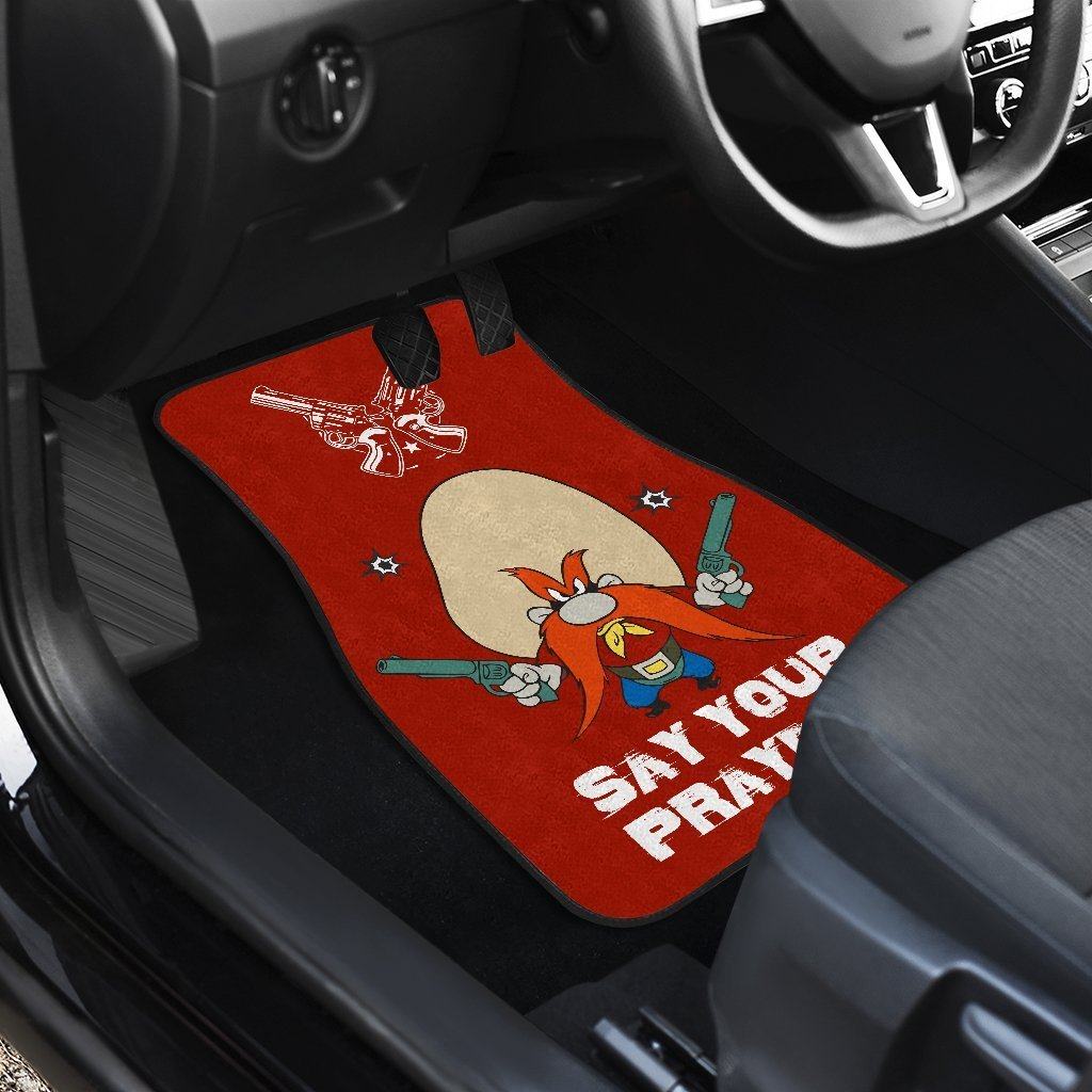 Looney-Tunes-Car-Floor-Mats-World-Of-Mayhem-Yosemite-Guns-Logo-2