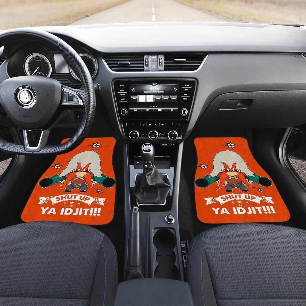 Looney-Tunes-Car-Floor-Mats-World-Of-Mayhem-Yosemite-Guns-YA-IDJIT-1
