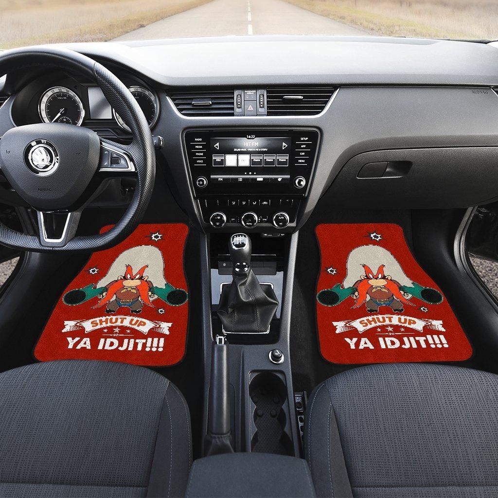 Looney-Tunes-Car-Floor-Mats-World-Of-Mayhem-Yosemite-Guns-YA-IDJIT-1