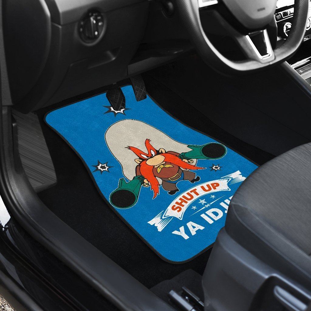 Looney-Tunes-Car-Floor-Mats-World-Of-Mayhem-Yosemite-Guns-YA-IDJIT-2