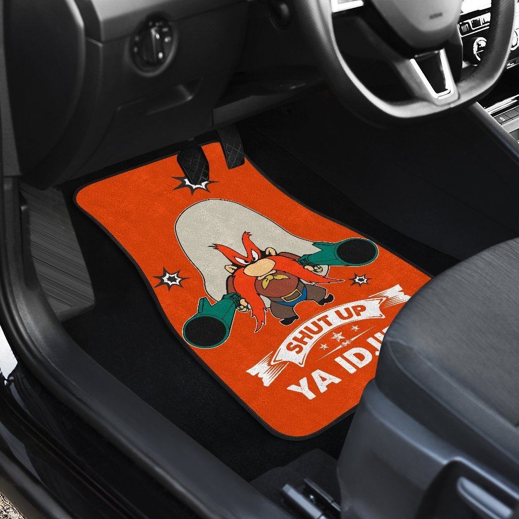 Looney-Tunes-Car-Floor-Mats-World-Of-Mayhem-Yosemite-Guns-YA-IDJIT-2