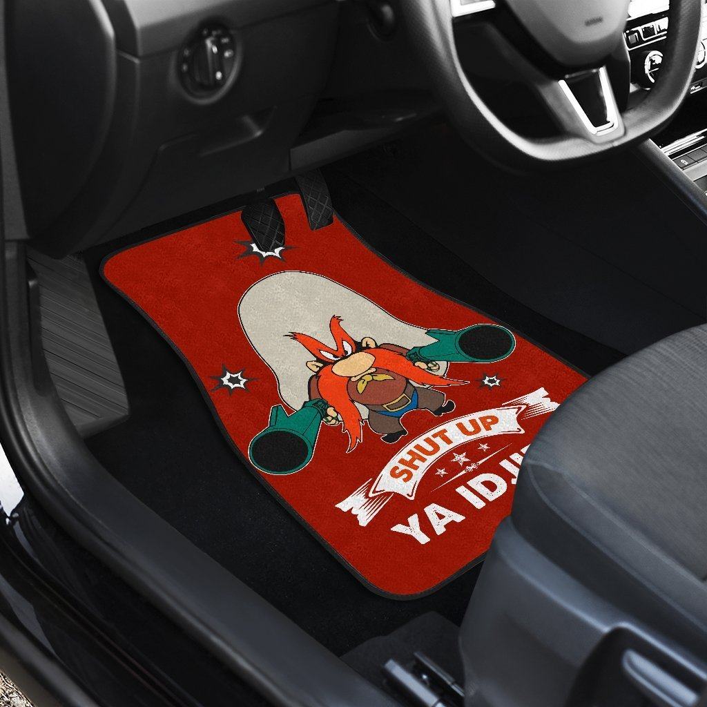 Looney-Tunes-Car-Floor-Mats-World-Of-Mayhem-Yosemite-Guns-YA-IDJIT-2