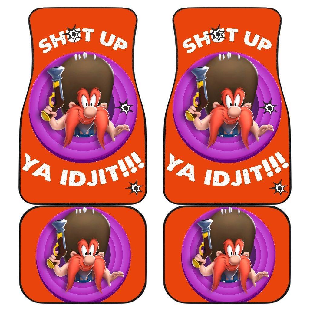 Looney-Tunes-Car-Floor-Mats-World-Of-Mayhem-Yosemite-Shut-Up-Now-Bullet-Sign Looney Tunes Car Floor Mats World Of Mayhem Yosemite Shut Up Now Bullet Sign