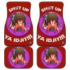 Looney Tunes Car Floor Mats World Of Mayhem Yosemite Shut Up Now Bullet Sign