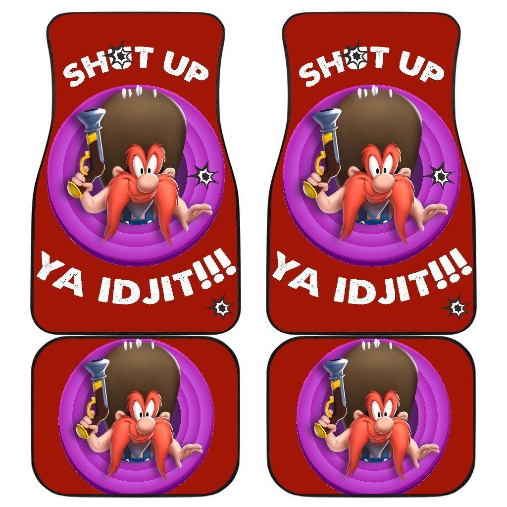 Looney-Tunes-Car-Floor-Mats-World-Of-Mayhem-Yosemite-Shut-Up-Now-Bullet-Sign Looney Tunes Car Floor Mats World Of Mayhem Yosemite Shut Up Now Bullet Sign