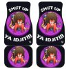 Looney Tunes Car Floor Mats World Of Mayhem Yosemite Shut Up Now Bullet Sign