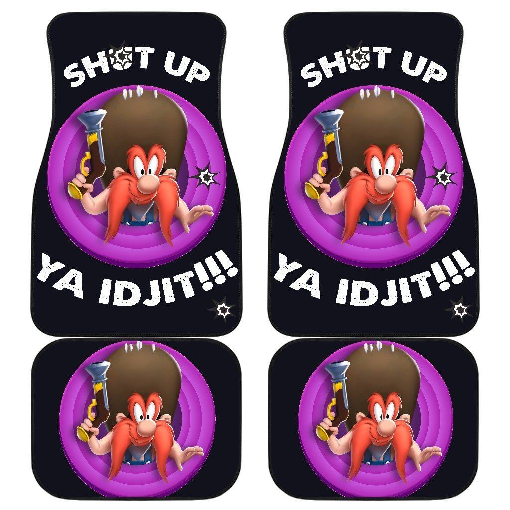 Looney-Tunes-Car-Floor-Mats-World-Of-Mayhem-Yosemite-Shut-Up-Now-Bullet-Sign Looney Tunes Car Floor Mats World Of Mayhem Yosemite Shut Up Now Bullet Sign