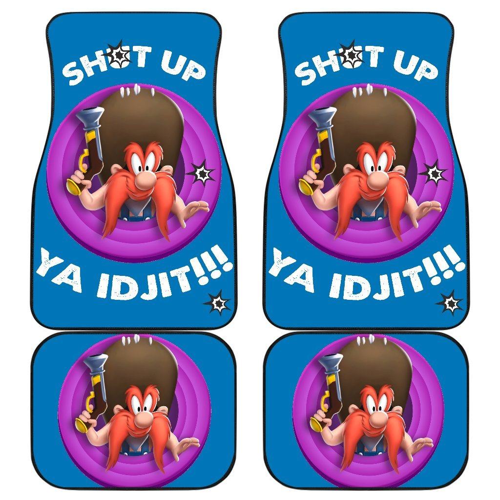 Looney-Tunes-Car-Floor-Mats-World-Of-Mayhem-Yosemite-Shut-Up-Now-Bullet-Sign Looney Tunes Car Floor Mats World Of Mayhem Yosemite Shut Up Now Bullet Sign
