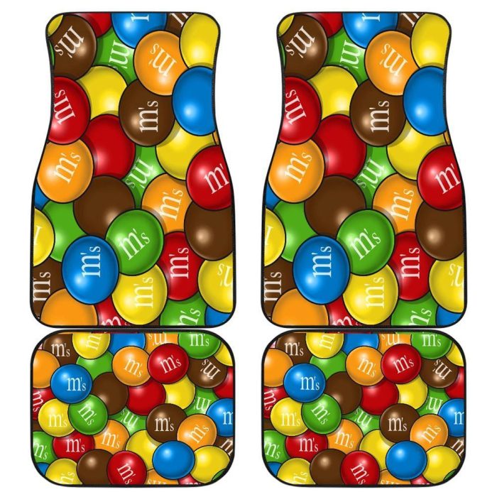 M&M Chocolate Car Floor Mats MMCFM06