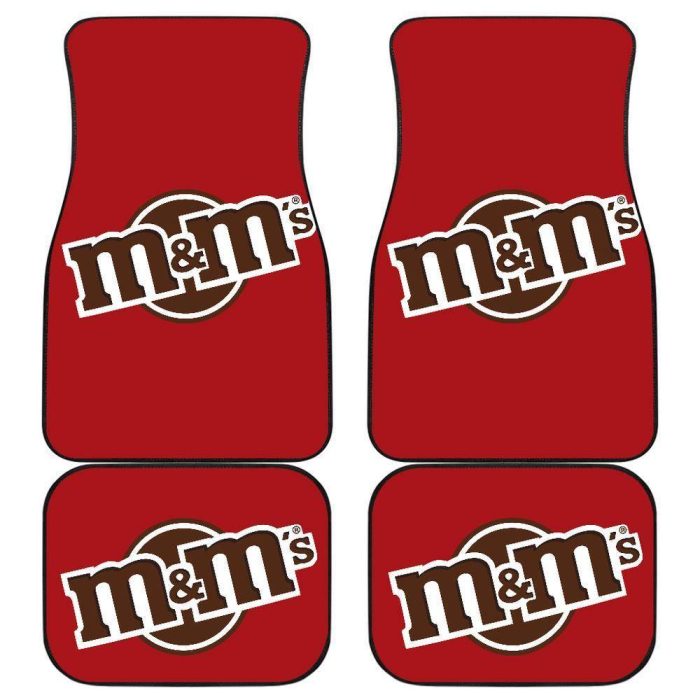 M&M Chocolate Logo Car Floor Mats MMCFM08