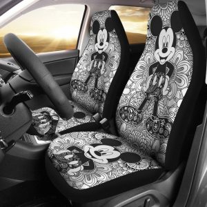 Mickey Mouse Car Seat Cover DN Cartoon Fan Gift