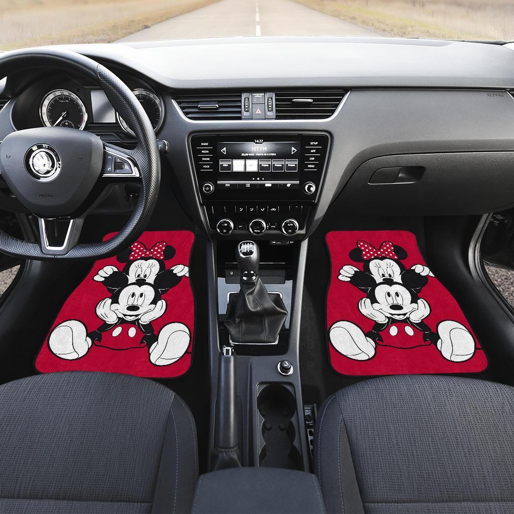 Mickey-and-Minnie-Black-Car-Floor-Mats-Disney-Cartoon-MKCFM02-1