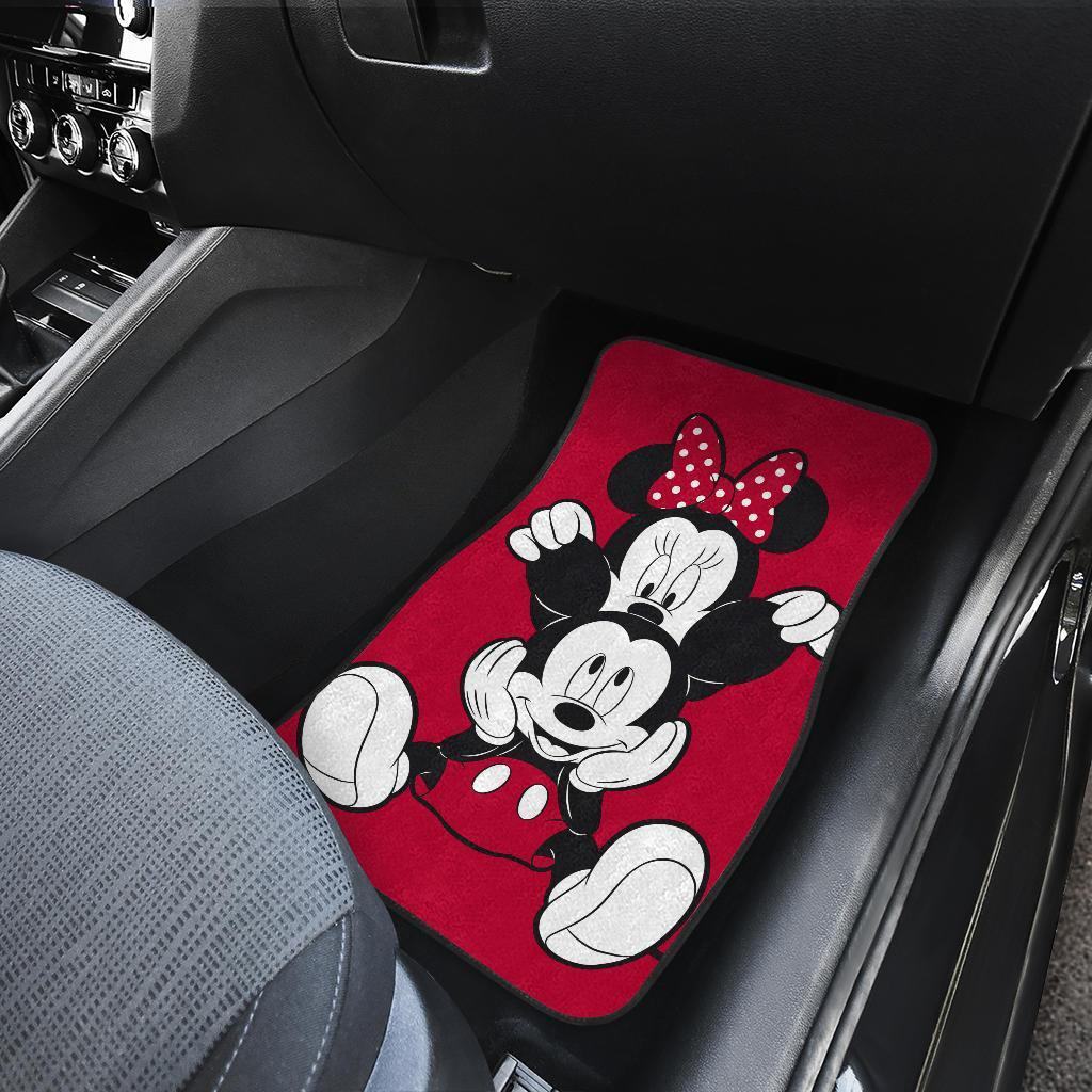 Mickey-and-Minnie-Black-Car-Floor-Mats-Disney-Cartoon-MKCFM02-3