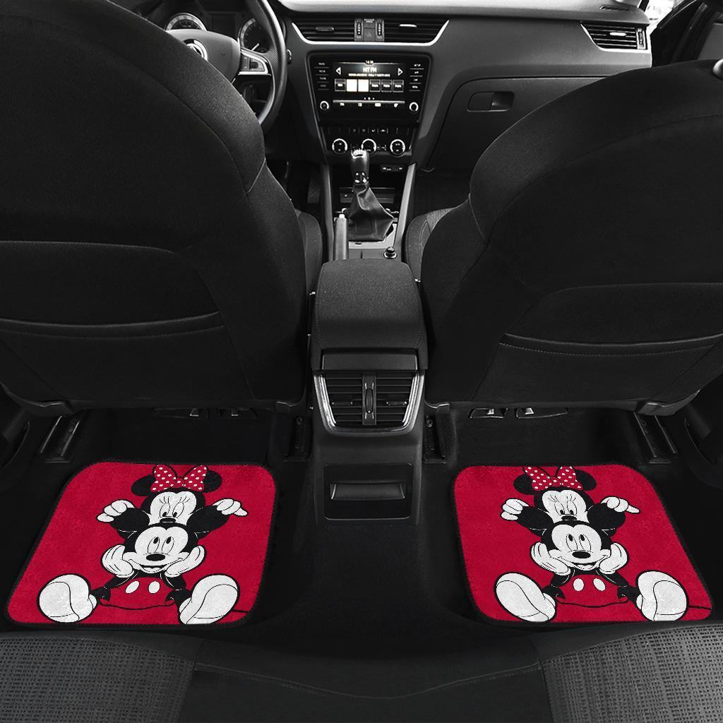 Mickey-and-Minnie-Black-Car-Floor-Mats-Disney-Cartoon-MKCFM02-4