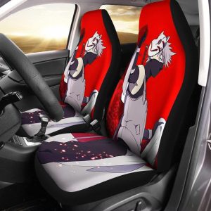 Naruto Car Seat Covers - Car Accessories - Anbu Kakashi With Hokage Suit Seat Covers