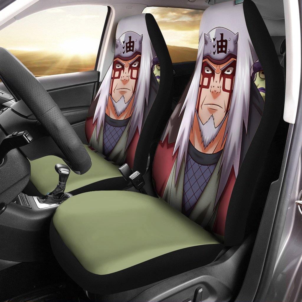 Naruto-Car-Seat-Covers-Car-Accessories-Jiraiya-With-Fukasaku-And-Shima-Seat-Covers Naruto Car Seat Covers - Car Accessories - Jiraiya With Fukasaku And Shima Seat Covers