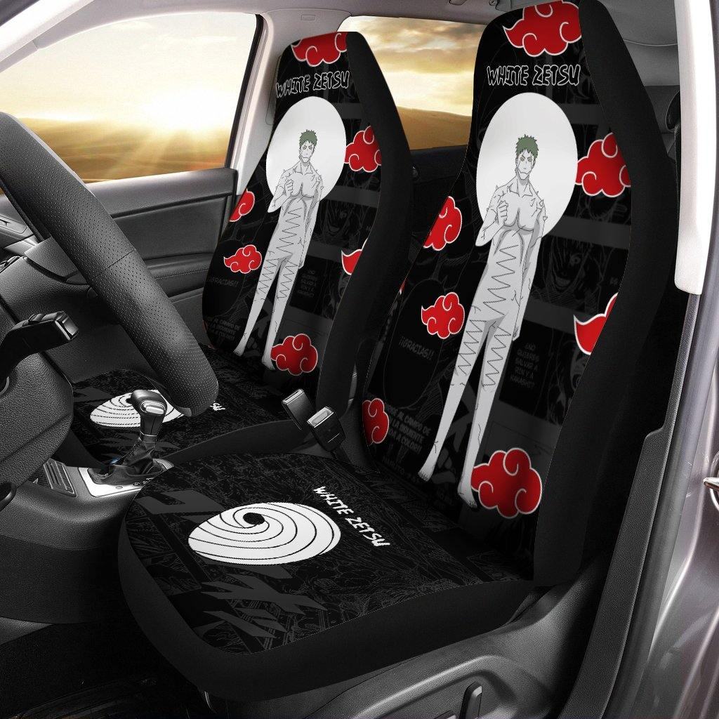 Naruto-Car-Seat-Covers-Car-Accessories-White-Zetsu-Naruto-Akatsuki-Members-Car-Seat-Covers-Car-Accessories Naruto Car Seat Covers - Car Accessories - White Zetsu Naruto Akatsuki Members Car Seat Covers - Car Accessories