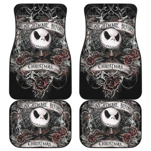 Nightmare Before Christmas Car Floor Mats - Jack Car Floor Mats Nightmare Before Christmas Cartoon NBCFM23