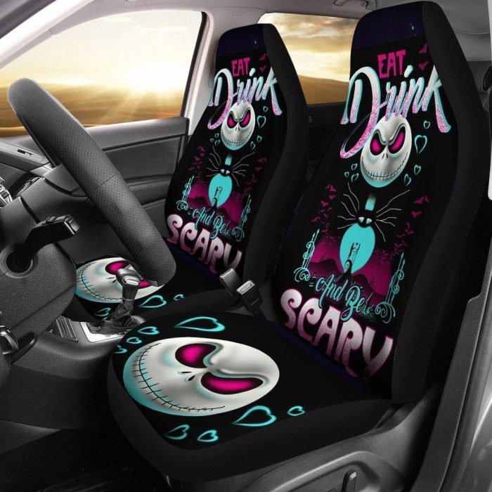 Nightmare Before Christmas Car Seat Covers - Car Accessories - Jack The Nightmare Before Christmas Seat Covers