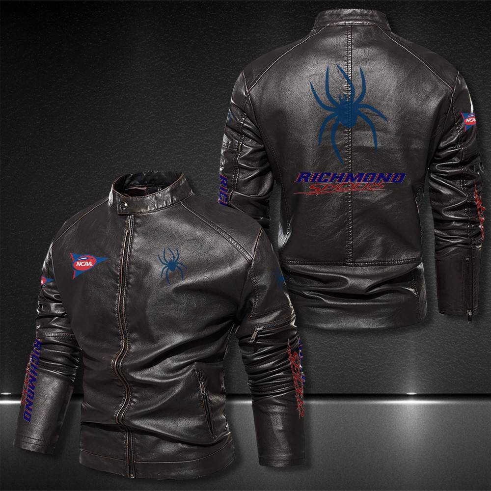 Richmond-Spiders-Motor-Collar-Leather-Jacket-For-Biker-Racer Richmond Spiders Motor Collar Leather Jacket For Biker Racer