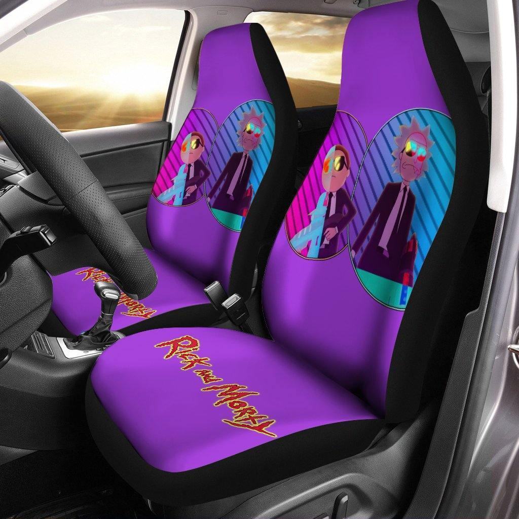 Rick-And-Morty-Car-Seat-Covers-Car-Accessories-Gang-With-Gun-Rick-And-Morty-Seat-Covers Rick And Morty Car Seat Covers - Car Accessories - Gang With Gun Rick And Morty Seat Covers