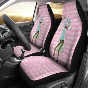 Rick And Morty Car Seat Covers - Car Accessories - Rick Dancing Get Schwifty Seat Covers