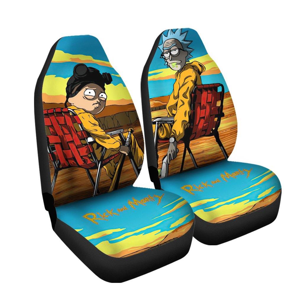 Rick-And-Morty-X-Breaking-Bad-Cartoon-Car-Seat-Covers-Car-Accessories-1