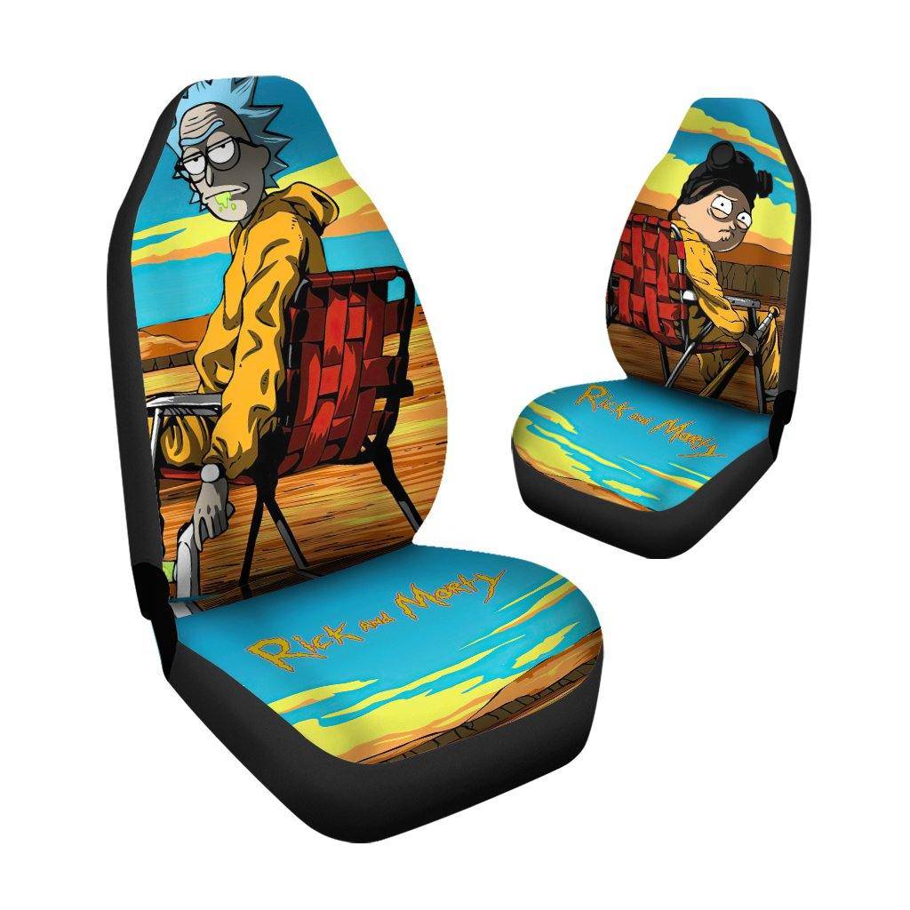 Rick-And-Morty-X-Breaking-Bad-Cartoon-Car-Seat-Covers-Car-Accessories-2