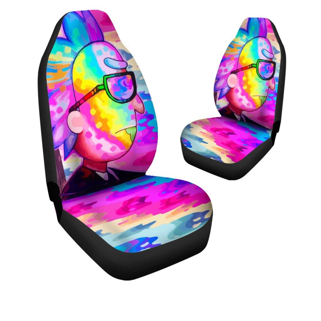 Rick-Morty-Cartoon-Rainbow-Car-Seat-Covers-Car-Accessories-1