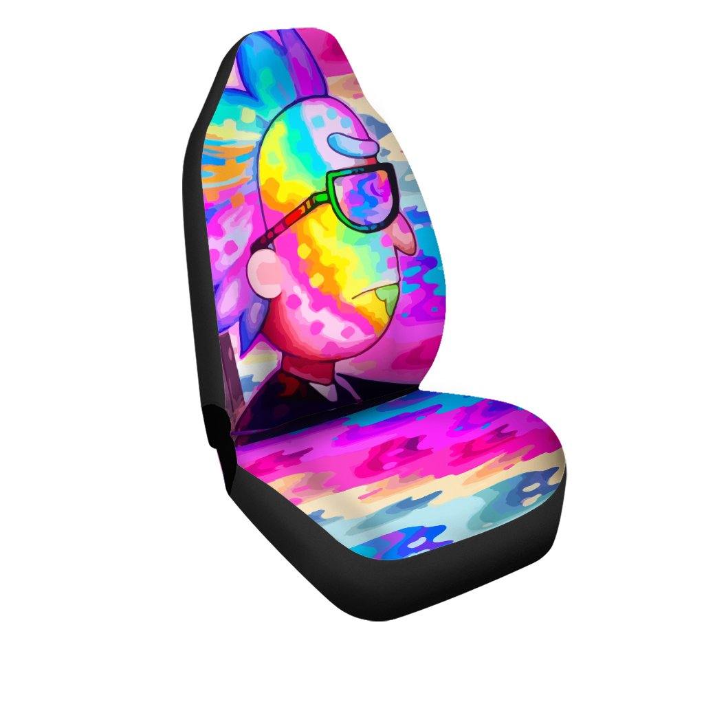 Rick-Morty-Cartoon-Rainbow-Car-Seat-Covers-Car-Accessories-2