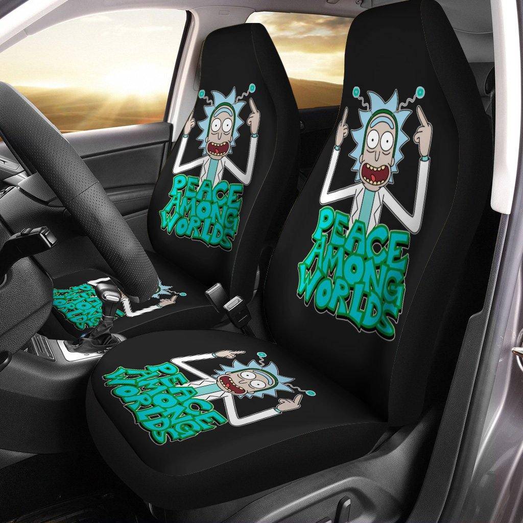 Rick-Peace-Among-Worlds-Rick-Morty-Cartoon-Car-Seat-Covers-Car-Accessories Rick Peace Among Worlds Rick & Morty Cartoon Car Seat Covers - Car Accessories
