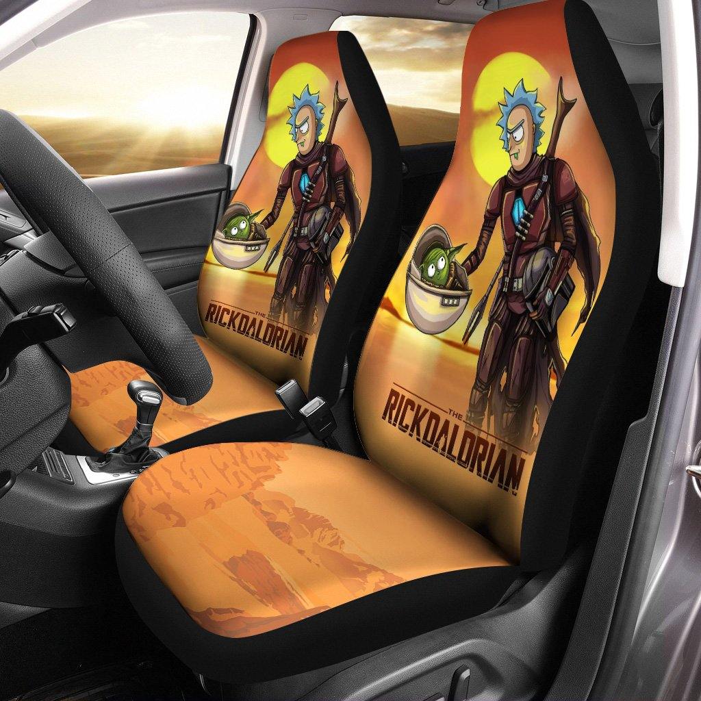 Rick-and-Morty-Car-Seat-Covers-Car-Accessories-The-Rickdalorian-Seat-Covers Rick and Morty Car Seat Covers - Car Accessories - The Rickdalorian Seat Covers